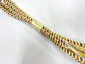 未使用品　正絹　手組帯締め